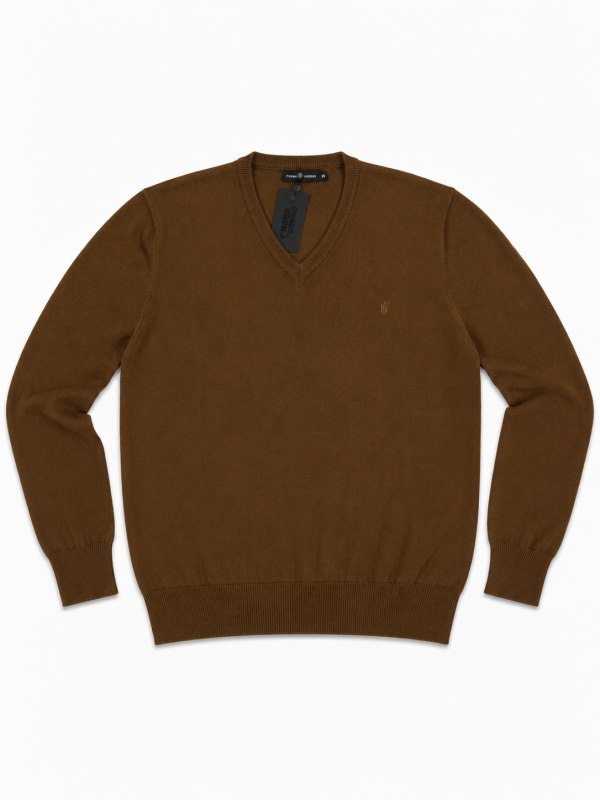 Sweater cuello V Finger Crossed